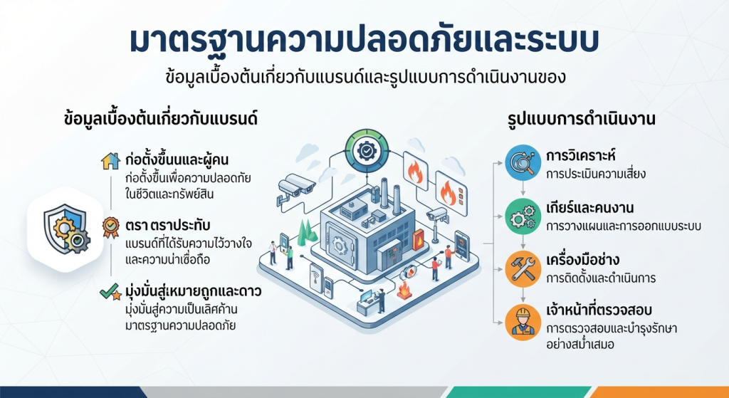 มาตรฐานความปลอดภัยและระบบ